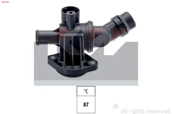 Thermostat, Kühlmittel KW 580 681 Bild Thermostat, Kühlmittel KW 580 681