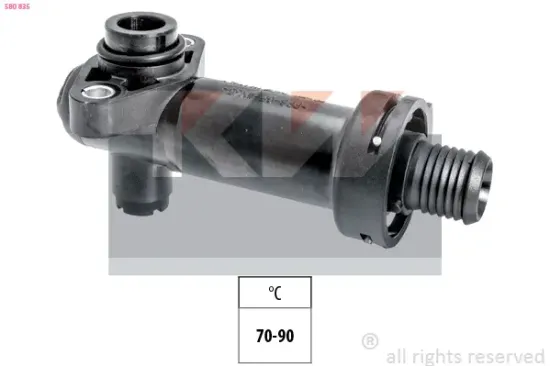 Thermostat, Kühlung-Abgasrückführung KW 580 835 Bild Thermostat, Kühlung-Abgasrückführung KW 580 835