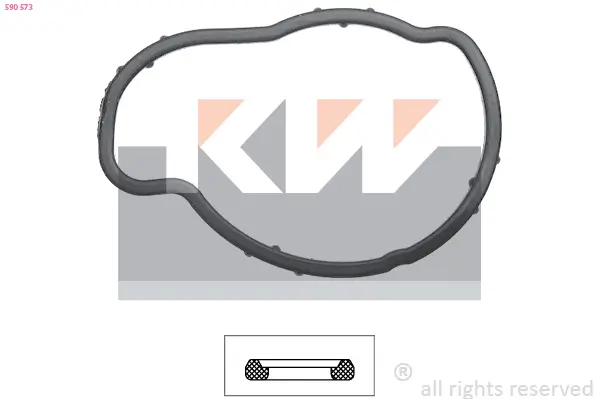 Dichtung, Thermostat KW 590 573 Bild Dichtung, Thermostat KW 590 573