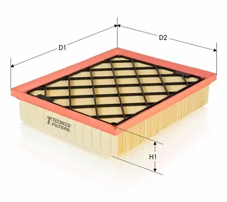 Luftfilter TECNECO FILTERS AR25008/1PM Bild Luftfilter TECNECO FILTERS AR25008/1PM