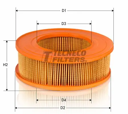 Luftfilter TECNECO FILTERS AR253