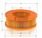 Luftfilter TECNECO FILTERS AR253