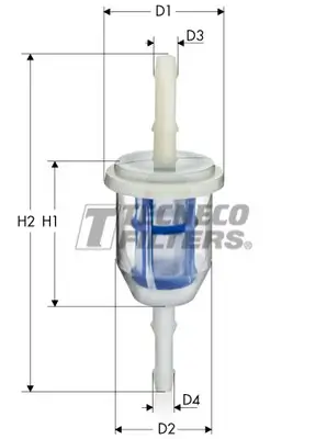 Kraftstofffilter TECNECO FILTERS BN500 Bild Kraftstofffilter TECNECO FILTERS BN500