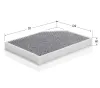 Filter, Innenraumluft TECNECO FILTERS CK1267C