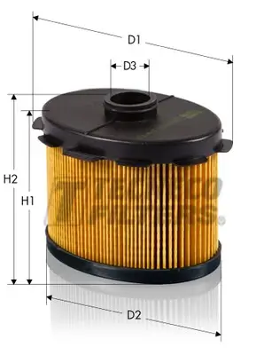 Kraftstofffilter TECNECO FILTERS GS0454OV Bild Kraftstofffilter TECNECO FILTERS GS0454OV
