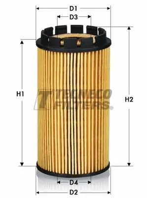 Ölfilter TECNECO FILTERS OL0245E Bild Ölfilter TECNECO FILTERS OL0245E