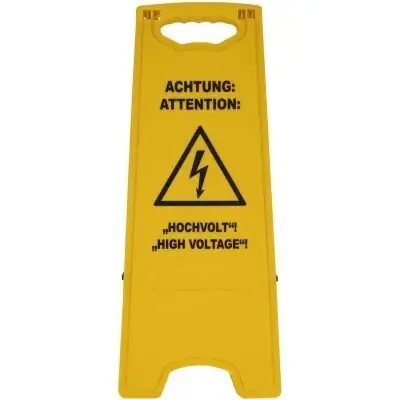 Warnschild, elektrische Spannung KS TOOLS 117.0226 Bild Warnschild, elektrische Spannung KS TOOLS 117.0226