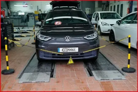 Absperrpfosten-Set KS TOOLS 117.1550 Bild Absperrpfosten-Set KS TOOLS 117.1550