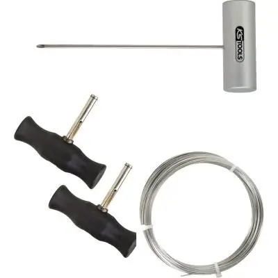 Schneiddraht-Set, Scheibendemontage KS TOOLS 140.2250 Bild Schneiddraht-Set, Scheibendemontage KS TOOLS 140.2250