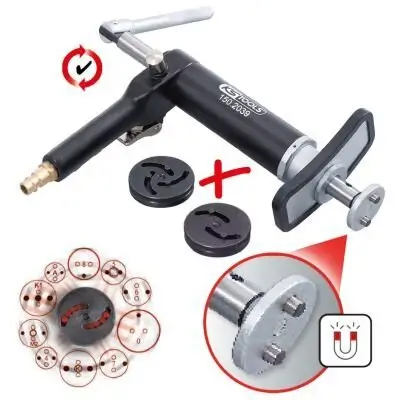 Dreh-/Rückstellwerkzeugsatz, Bremssattelkolben KS TOOLS 150.1925 Bild Dreh-/Rückstellwerkzeugsatz, Bremssattelkolben KS TOOLS 150.1925