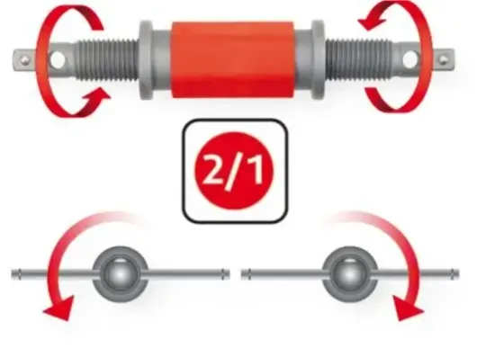 Dreh-/Rückstellwerkzeugsatz, Bremssattelkolben KS TOOLS 150.1965 Bild Dreh-/Rückstellwerkzeugsatz, Bremssattelkolben KS TOOLS 150.1965