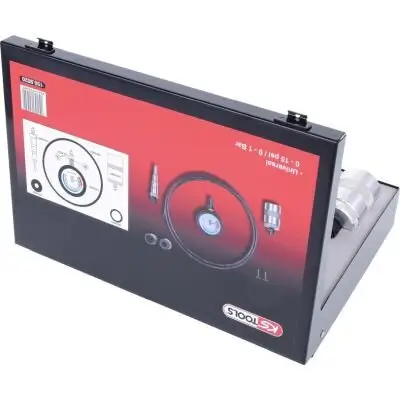 Prüfgerätesatz, Kühlflüssigkeitsfluss (Wasserpumpe) KS TOOLS 150.9020 Bild Prüfgerätesatz, Kühlflüssigkeitsfluss (Wasserpumpe) KS TOOLS 150.9020