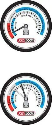 Prüfgerätesatz, Kühlflüssigkeitsfluss (Wasserpumpe) KS TOOLS 150.9020 Bild Prüfgerätesatz, Kühlflüssigkeitsfluss (Wasserpumpe) KS TOOLS 150.9020