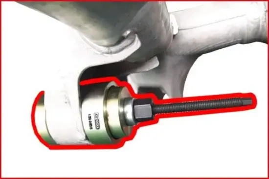 Montagewerkzeugsatz, Silentlager KS TOOLS 150.9855 Bild Montagewerkzeugsatz, Silentlager KS TOOLS 150.9855