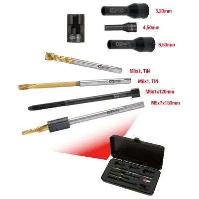 Demontagewerkzeugsatz, Glühkerze KS TOOLS 152.1020 Bild Demontagewerkzeugsatz, Glühkerze KS TOOLS 152.1020