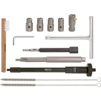 Reinigungs-/Fräswerkzeugsatz, CR-Injektorschacht KS TOOLS 152.1170 Bild Reinigungs-/Fräswerkzeugsatz, CR-Injektorschacht KS TOOLS 152.1170