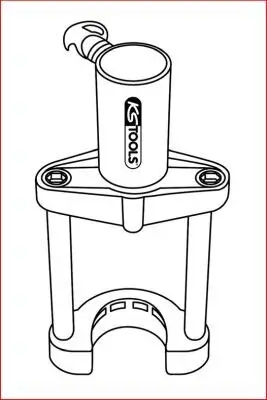 Pressrahmensatz KS TOOLS 440.0180 Bild Pressrahmensatz KS TOOLS 440.0180
