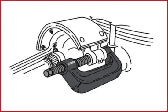 Trommelbrems-Montage-Set KS TOOLS 460.1735 Bild Trommelbrems-Montage-Set KS TOOLS 460.1735