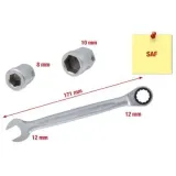 Dreh-/Rückstellwerkzeugsatz, Bremssattelkolben KS TOOLS 460.2615