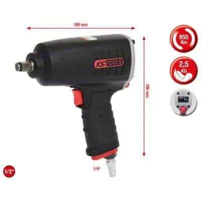 Schlagschrauber (Druckluft) KS TOOLS 515.1290 Bild Schlagschrauber (Druckluft) KS TOOLS 515.1290