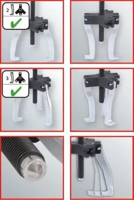 Innen-/Außenabzieher KS TOOLS 640.4204 Bild Innen-/Außenabzieher KS TOOLS 640.4204