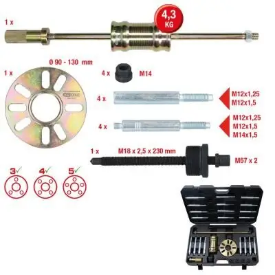 Montagewerkzeugsatz, Radnabe/Radlager KS TOOLS 700.1530