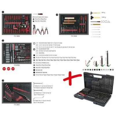 Werkzeugsatz KS TOOLS 713.0515