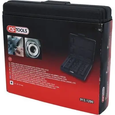 Kraft-Stecknuss-Satz KS TOOLS 913.1290 Bild Kraft-Stecknuss-Satz KS TOOLS 913.1290