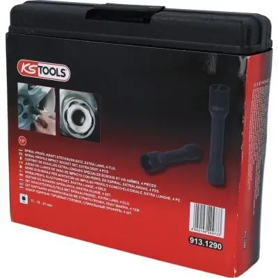 Kraft-Stecknuss-Satz KS TOOLS 913.1290 Bild Kraft-Stecknuss-Satz KS TOOLS 913.1290
