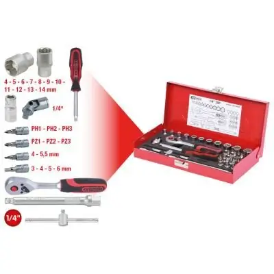 Steckschlüsselsatz KS TOOLS 917.4030