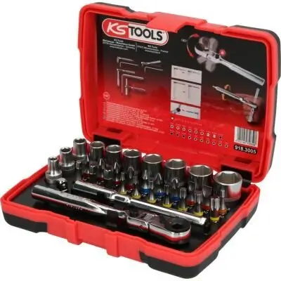 Set, Schraubendreher-Einsatz (Bits) KS TOOLS 918.3005 Bild Set, Schraubendreher-Einsatz (Bits) KS TOOLS 918.3005
