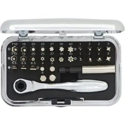 Set, Schraubendreher-Einsatz (Bits) KS TOOLS 918.4600 Bild Set, Schraubendreher-Einsatz (Bits) KS TOOLS 918.4600