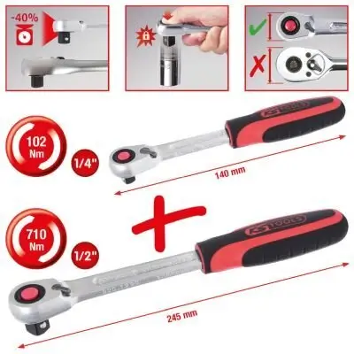 Umschaltknarren-Satz KS TOOLS 920.0002