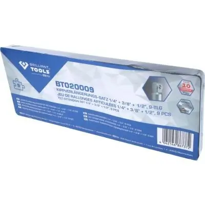 Verlängerungssatz, Steckschlüssel KS TOOLS BT020009 Bild Verlängerungssatz, Steckschlüssel KS TOOLS BT020009