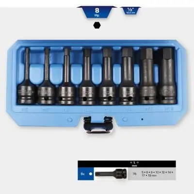 Kraft-Stecknuss-Satz KS TOOLS BT022615 Bild Kraft-Stecknuss-Satz KS TOOLS BT022615