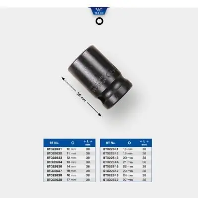 Kraft-Stecknuss KS TOOLS BT022647