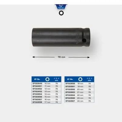 Kraft-Stecknuss KS TOOLS BT022661