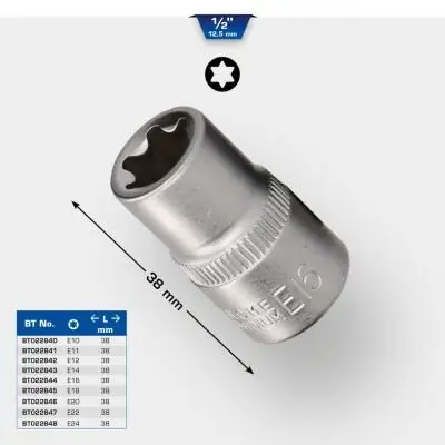 Steckschlüsseleinsatz KS TOOLS BT022840 Bild Steckschlüsseleinsatz KS TOOLS BT022840