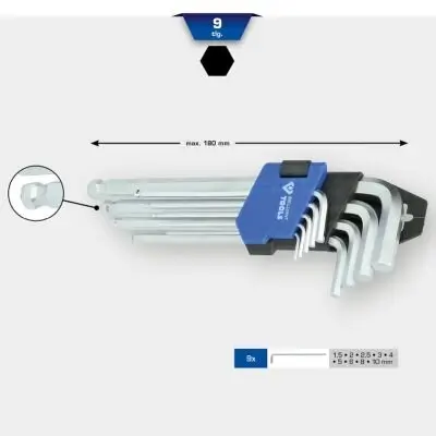 Winkelschraubendrehersatz KS TOOLS BT045009