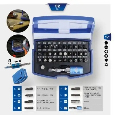 Set, Schraubendreher-Einsatz (Bits) KS TOOLS BT053032 Bild Set, Schraubendreher-Einsatz (Bits) KS TOOLS BT053032