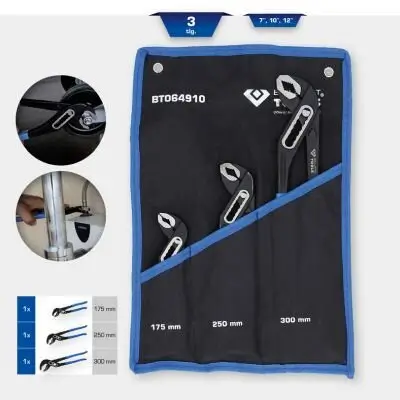 Set, Rohr-/Wasserpumpenzange KS TOOLS BT064910 Bild Set, Rohr-/Wasserpumpenzange KS TOOLS BT064910