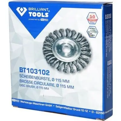 Bürstenscheibe, Bohrmaschine KS TOOLS BT103102 Bild Bürstenscheibe, Bohrmaschine KS TOOLS BT103102