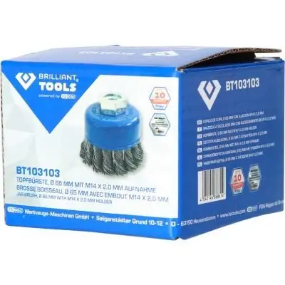 Topfbürste, Winkelschleifer KS TOOLS BT103103 Bild Topfbürste, Winkelschleifer KS TOOLS BT103103