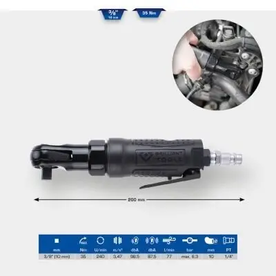 Ratschenschrauber (Druckluft) KS TOOLS BT160602 Bild Ratschenschrauber (Druckluft) KS TOOLS BT160602