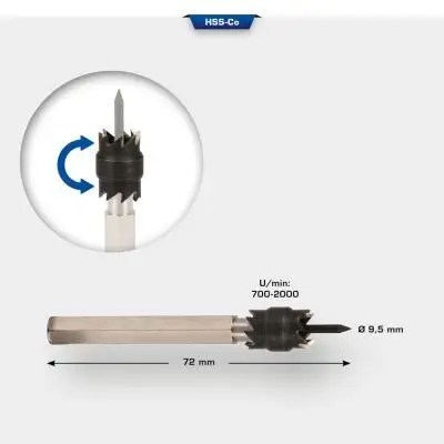 Schweißpunktfräser KS TOOLS BT516001