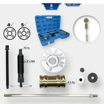 Ausdrückwerkzeugsatz, Steckhülse KS TOOLS BT671200