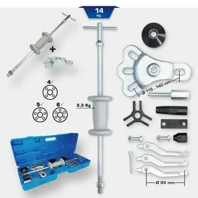 Montagewerkzeugsatz, Radnabe/Radlager KS TOOLS BT671300