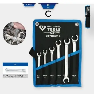 Doppel-Gabelschlüsselsatz KS TOOLS BT706015 Bild Doppel-Gabelschlüsselsatz KS TOOLS BT706015