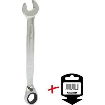 Ratschen-Ringgabelschlüssel KS TOOLS 503.4618-E Bild Ratschen-Ringgabelschlüssel KS TOOLS 503.4618-E
