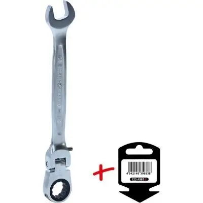 Ratschen-Ringgabelschlüssel KS TOOLS 503.4810-E Bild Ratschen-Ringgabelschlüssel KS TOOLS 503.4810-E